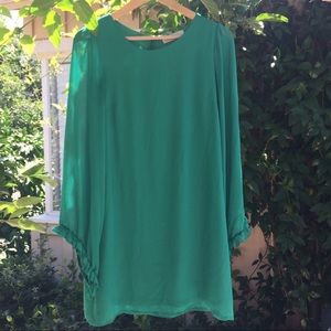 Michael Kors long sleeve sheath dress